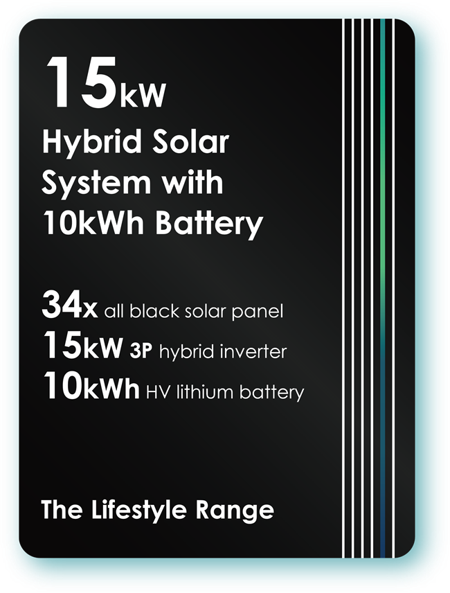 Solax Three Phase 15kW Hybrid Solar System with 10.0kWh Battery