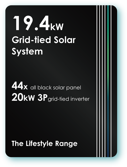 Sungrow Three Phase 19.4kW Grid-tied Solar System