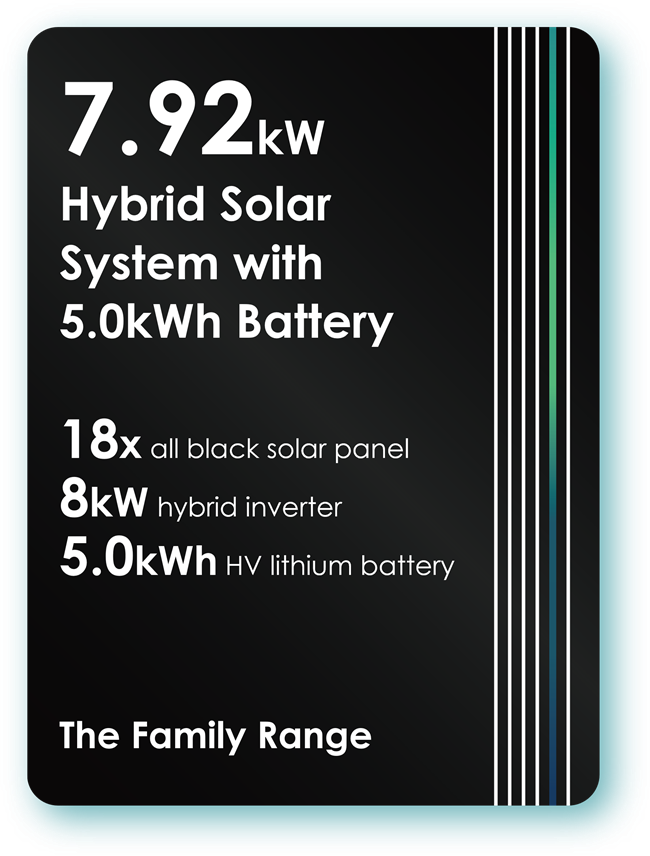 Solax Single Phase 7.92kW Hybrid Solar System with 5.0kWh Battery