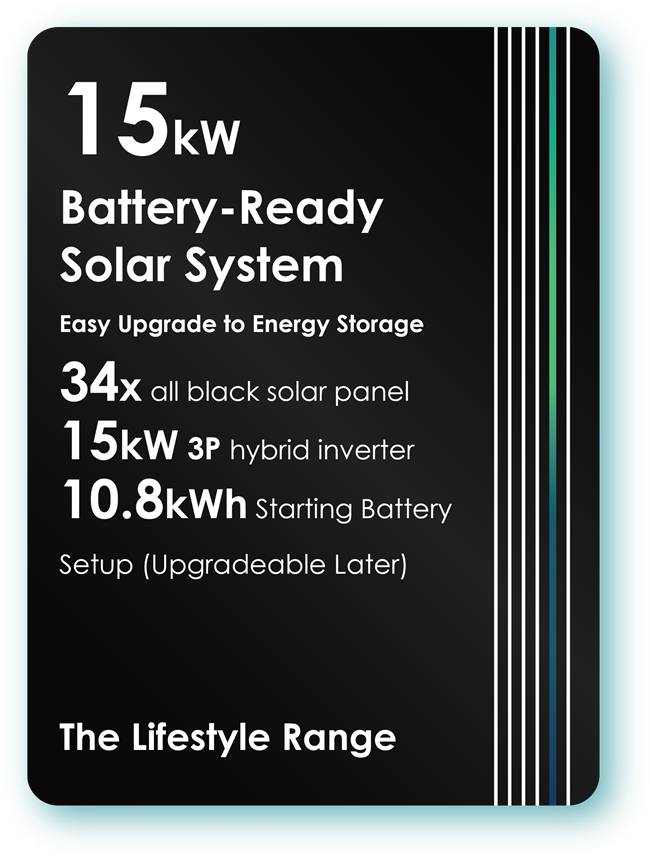 Solax Three Phase 15kW Battery-Ready Solar System