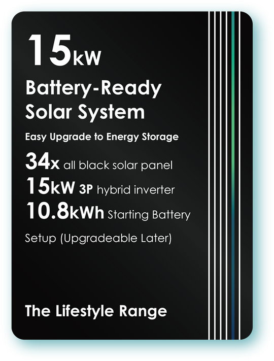 Solax Three Phase 15kW Battery-Ready Solar System