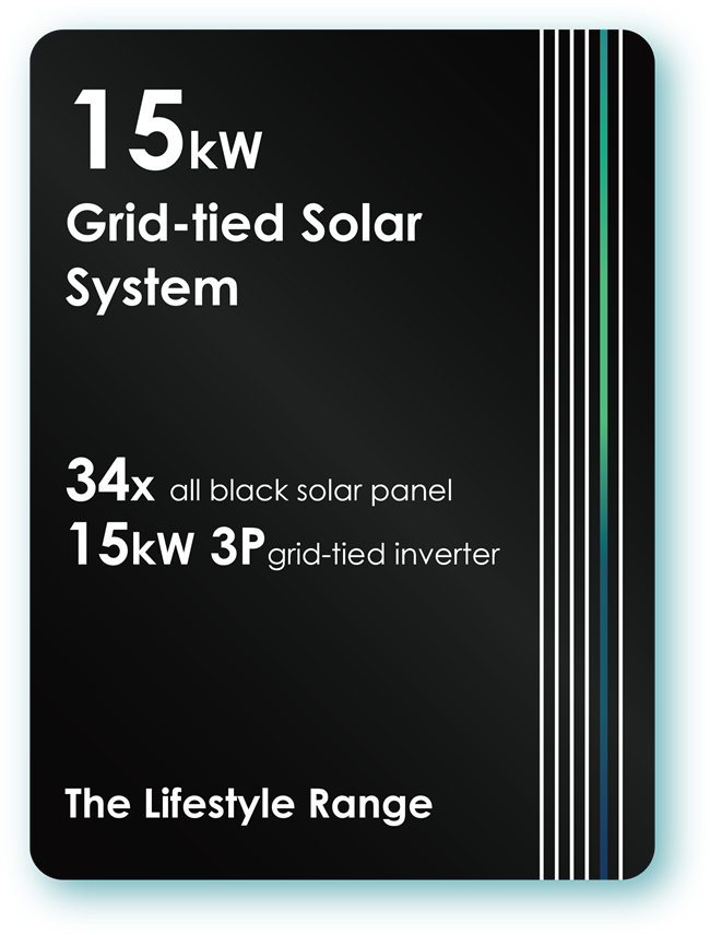 Solax Three Phase 15kW Grid-tied Solar System