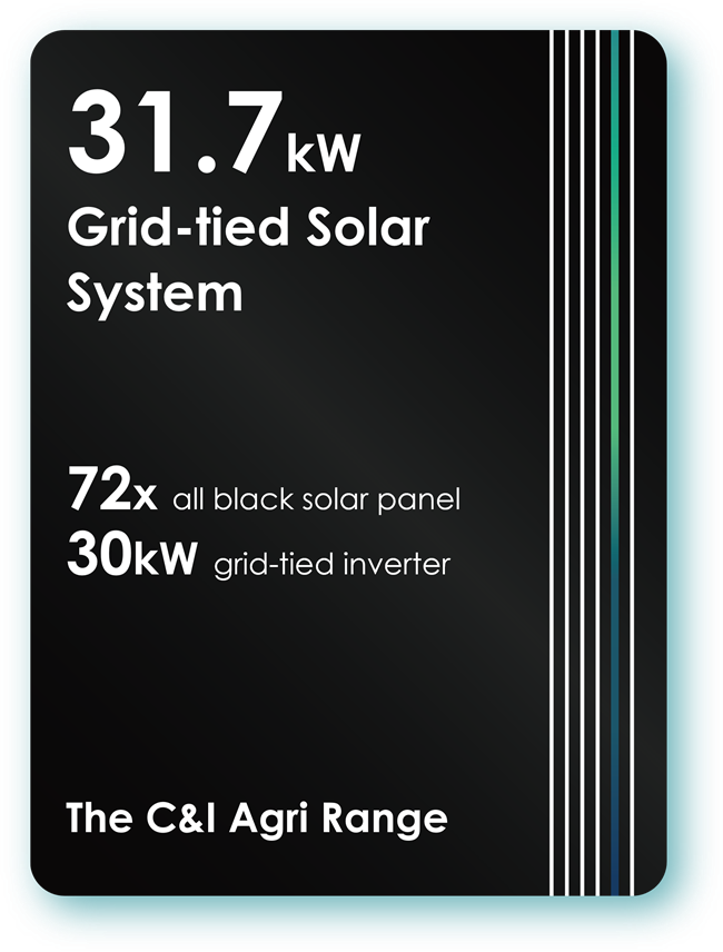 Sungrow Three Phase 31.7kW Grid-tied Solar System